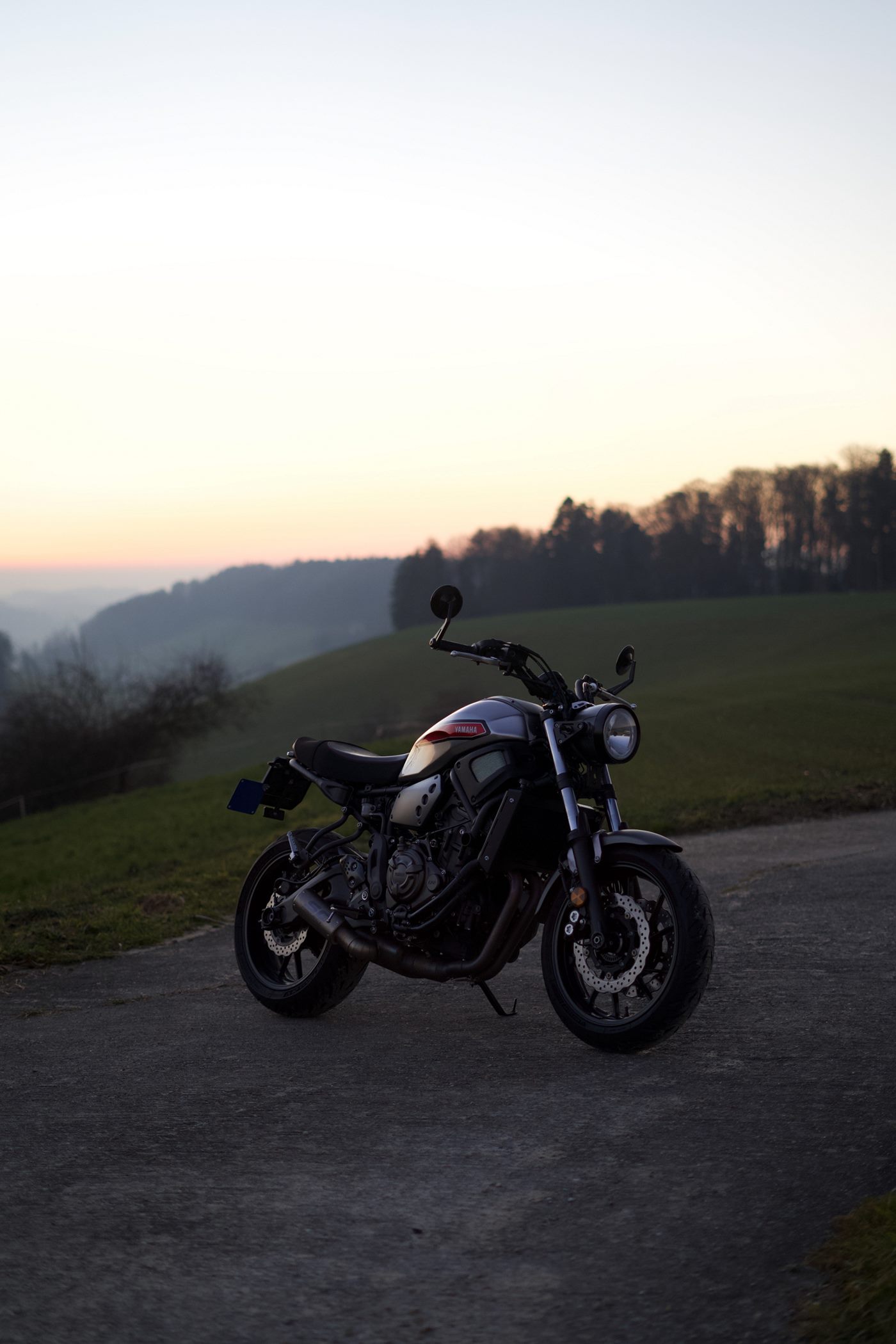 Dieselbe Aufnahme unbearbeitet